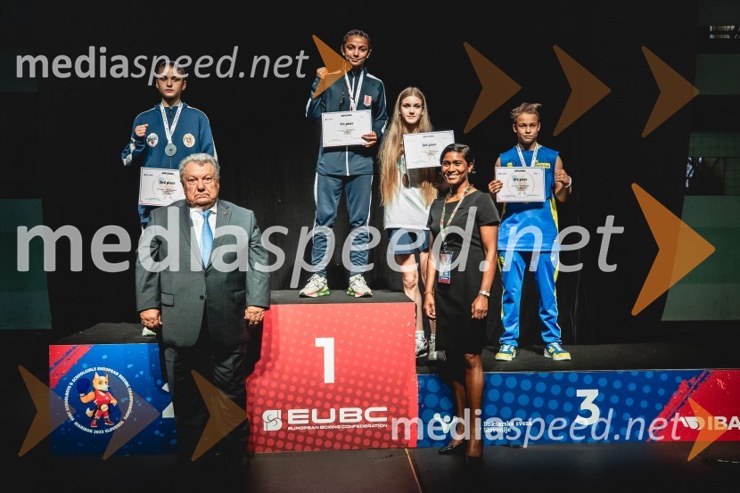  ... ;  ... ;  ... ;  Tiara Anastassia Marhold, boksarka;  ... ;  ... Zaključilo se je 20. Evropsko prvenstvo v boksu za mlajše