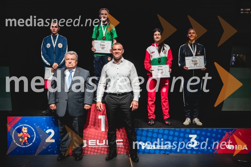  ... ;  ... ;  ... ;  Robert Reher, predsednik, Bokssarska zveza Slovenije;  ... ;  ... Zaključilo se je 20. Evropsko prvenstvo v boksu za mlajše