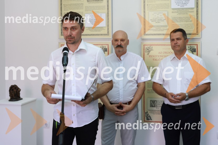  Dubravko Baumgartner, programski vodja likovne dejavnosti v Galeriji-Muzej Lendava; dr. Zoltán Lendvai Kepe , višji kustos, Galerija-Muzej Lendava;  Janez Magyar, župan, Občina LendavaBogračfest 2023