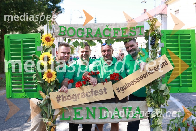  Patrik Kocet;  Janez Magyar, župan, Občina Lendava;  Andrej Matjašec, predsednik ST Lendava;  Mihael Šooš, direktor Zavoda za kulturo madžarske narodnosti (ZKMN) LendavaBogračfest 2023