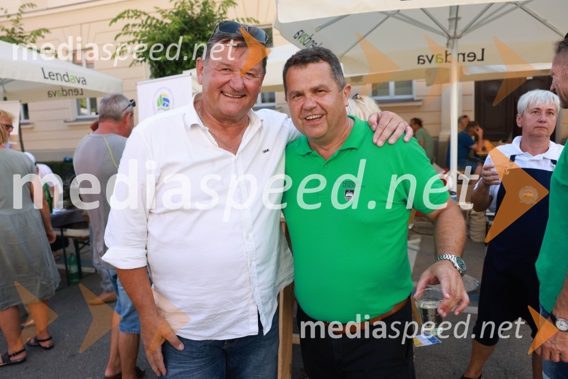 dr. Aleksander Jevšek, minister brez rasorja, pristojen za razvoj in evropsko kohezijsko politiko;  Janez Magyar, župan, Občina LendavaBogračfest 2023