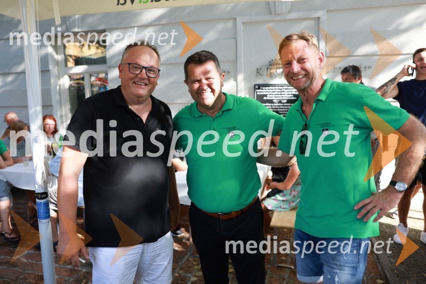  Sandi Brezovnik, lastnik in direktor skupine Sicom;  Janez Magyar, župan, Občina Lendava;  Marjan Drvarič, Občina LendavaBogračfest 2023