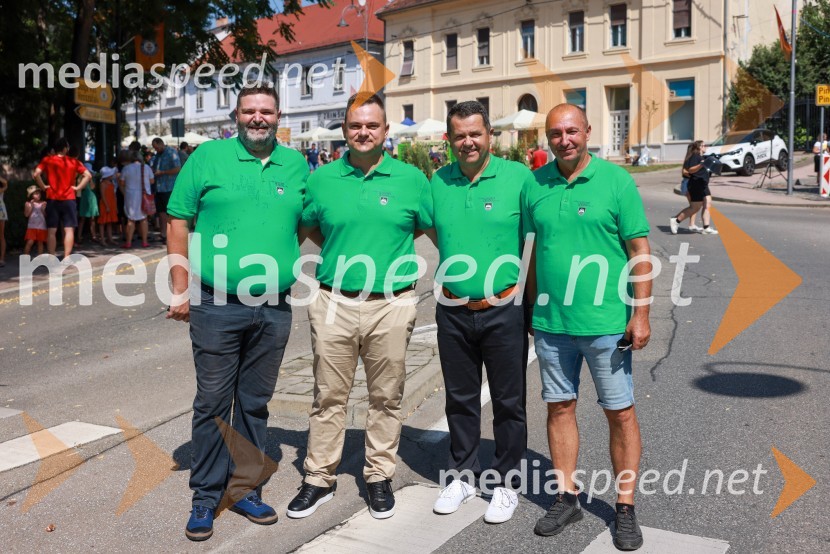  Mihael Šooš, direktor Zavoda za kulturo madžarske narodnosti (ZKMN) Lendava;  Patrik Kocet;  Janez Magyar, župan, Občina Lendava;  Andrej Matjašec, predsednik ST LendavaBogračfest 2023