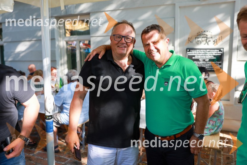  Sandi Brezovnik, lastnik in direktor skupine Sicom;  Janez Magyar, župan, Občina LendavaBogračfest 2023