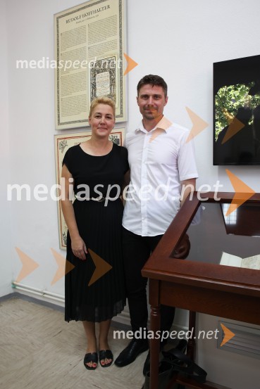  Cirila Sever, novinarka, RTV;  Dubravko Baumgartner, programski vodja likovne dejavnosti v Galeriji-Muzej LendavaBogračfest 2023