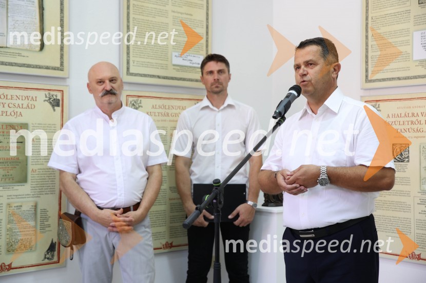 dr. Zoltán Lendvai Kepe , višji kustos, Galerija-Muzej Lendava;  Dubravko Baumgartner, programski vodja likovne dejavnosti v Galeriji-Muzej Lendava;  Janez Magyar, župan, Občina LendavaBogračfest 2023