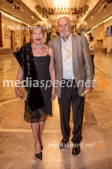  Nevenka Leban Orešič, pianistka, častna konzulka Republike Litve;  Ivan LebanKraljevi orkester Concertgebouw iz Amsterdama na Ljubljana Festivalu