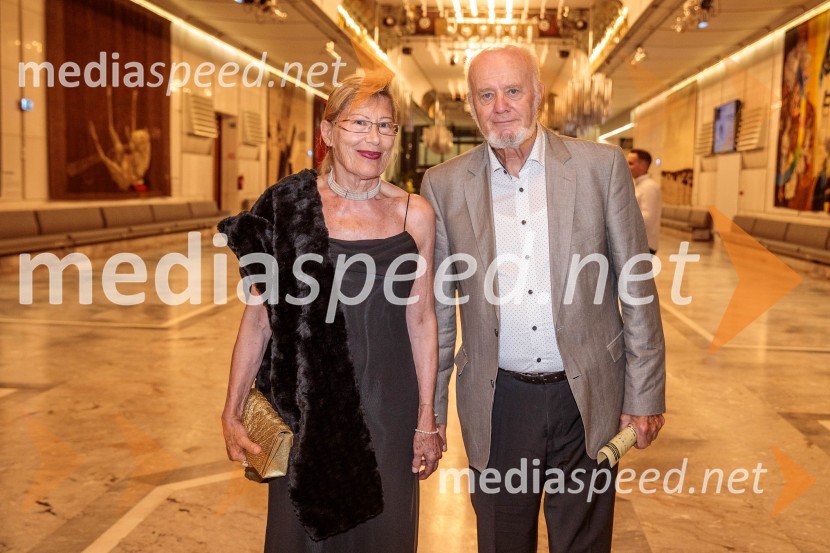  Nevenka Leban Orešič, pianistka, častna konzulka Republike Litve;  Ivan LebanKraljevi orkester Concertgebouw iz Amsterdama na Ljubljana Festivalu