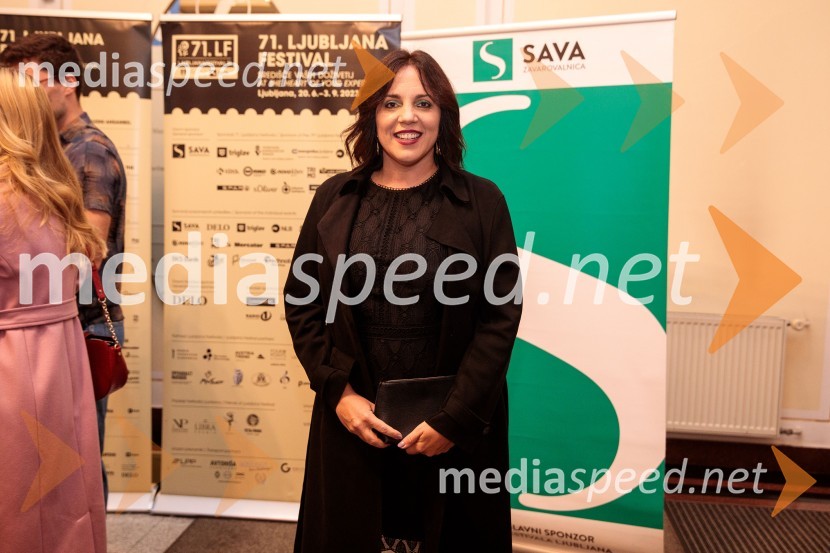  Petra Košir, direktorica projektov Next media d.o.o.V Slovenski filharmoniji  nastopila baritonist Ludovic Tézier in tenorist  Jonathan Tetelman, 71. Ljubljana Festival