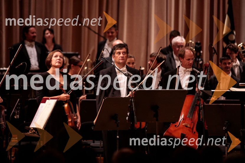 V Slovenski filharmoniji  nastopila baritonist Ludovic Tézier in tenorist  Jonathan Tetelman, 71. Ljubljana Festival