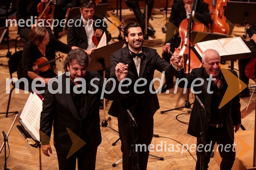  Ludovic Tézier, operni pevec;  Jonathan Tetelman, operni pevec;  Marco Boemi, dirigentV Slovenski filharmoniji  nastopila baritonist Ludovic Tézier in tenorist  Jonathan Tetelman, 71. Ljubljana Festival