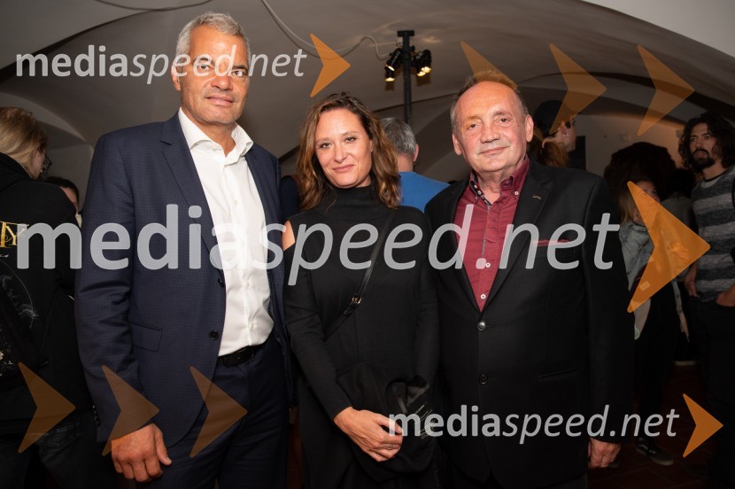  Aleksander Saša Arsenovič, župan, Mestna občina Maribor;  ... ;  Ludvik Bagari, igralecKavarna Astoria, slavnostna premiera digitalno restavriranega filma