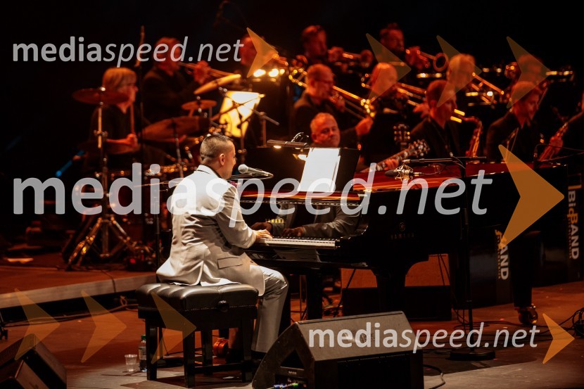 Koncert Uroša Perića ob spremljavi Big Banda RTV Slovenija, 71. Ljubljana Festival