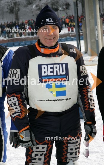 Per Olov Serenius (Švedska)SPEEDWAY NA LEDU, polfinale svetovnega prvenstva posameznikov, 2. dirka