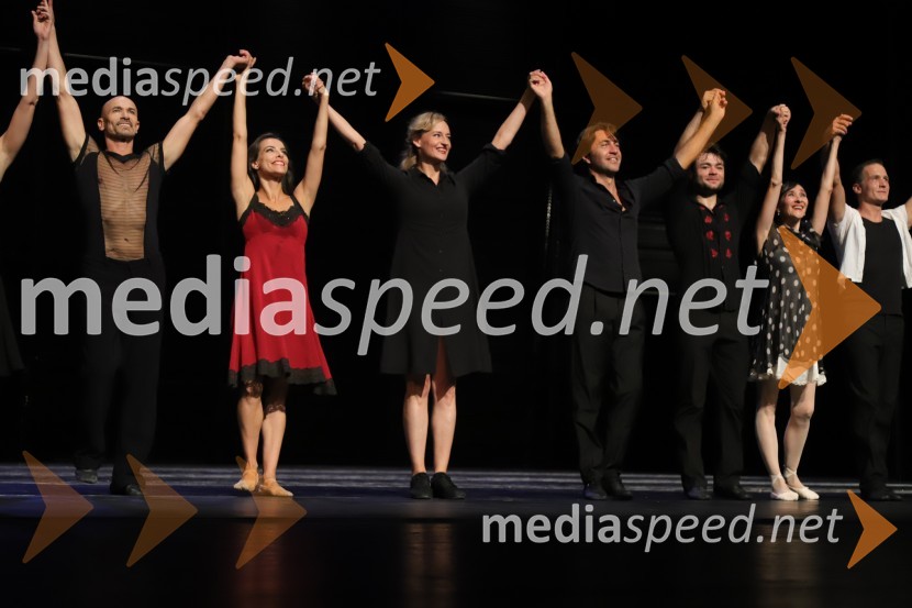  Sergiu Moga, baletni solist;  Catarina de Meneses, baletna solistka;  Valentina Turcu, koreografinja in baletna solistka;  Edward Clug, umetniški direktor, Balet SNG Maribor;  Ionut Dinita, baletni plesalecJubilejna baletna poslastica: Tango praznuje 25 let