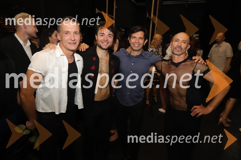  Tiberiu Marta, baletni plesalec;  Ionut Dinita, baletni plesalec;  Mircea Golescu, baletnik;  Sergiu Moga, baletni solistJubilejna baletna poslastica: Tango praznuje 25 let