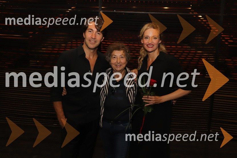  Edward Clug, umetniški direktor, Balet SNG Maribor;  Dragica Petrovič, režiserka in producentka;  Valentina Turcu, koreografinja in baletna solistkaJubilejna baletna poslastica: Tango praznuje 25 let