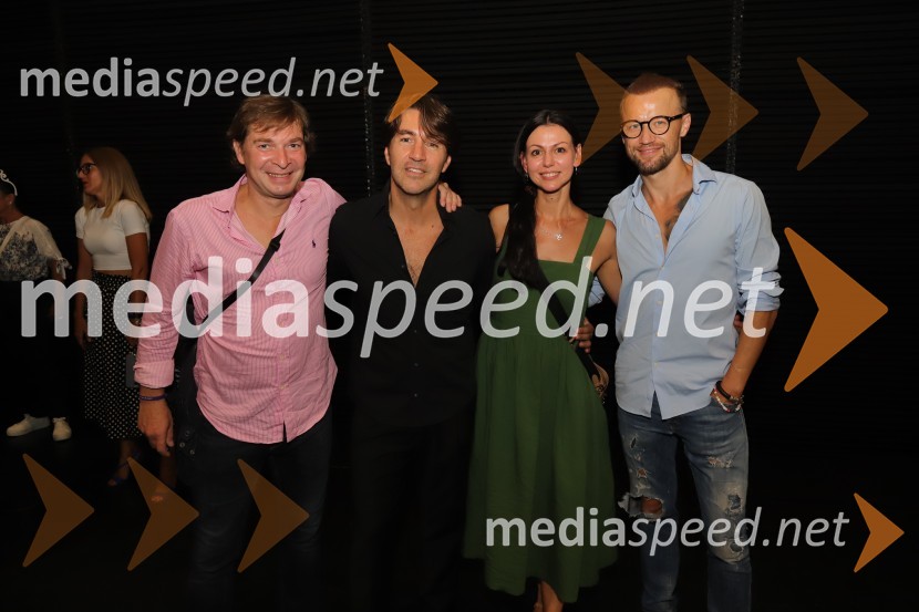  Anton Bogov, baletni solist;  Edward Clug, umetniški direktor, Balet SNG Maribor;  Anastasia Matvienko, baletna plesalka;  Denis Matvienko, baletni plesalecJubilejna baletna poslastica: Tango praznuje 25 let