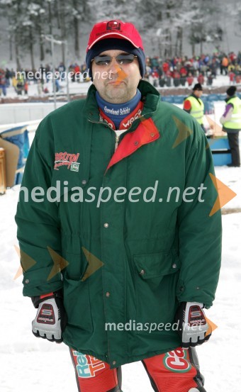 Viatcheslav Nikulin (Nemčija)SPEEDWAY NA LEDU, polfinale svetovnega prvenstva posameznikov, 2. dirka