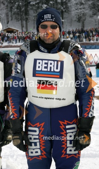 Robert Eibl (Nemčija)SPEEDWAY NA LEDU, polfinale svetovnega prvenstva posameznikov, 2. dirka