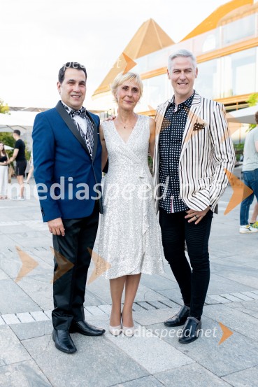  João  Annibale;  Vesna Korda;  Marcelo FassinaLjubljanski grad gostil Dragon's Ball 2023