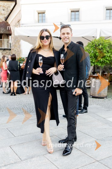  Vladka Zovko;  Jan  Jamšek, Marketing MagazinLjubljanski grad gostil Dragon's Ball 2023