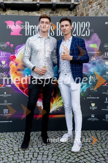  Doug  Armstrong;   Nejc Jus,  vodja raziskav pri WTTCLjubljanski grad gostil Dragon's Ball 2023