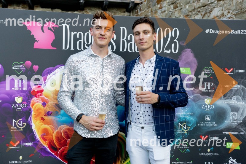  Doug  Armstrong;   Nejc Jus,  vodja raziskav pri WTTCLjubljanski grad gostil Dragon's Ball 2023