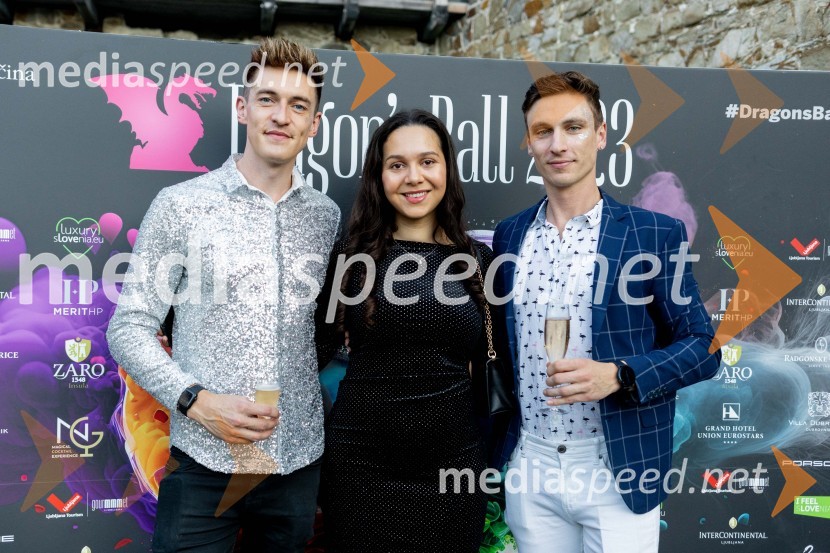  Doug  Armstrong;  Mikaela Rose  Mpouma;   Nejc Jus,  vodja raziskav pri WTTCLjubljanski grad gostil Dragon's Ball 2023