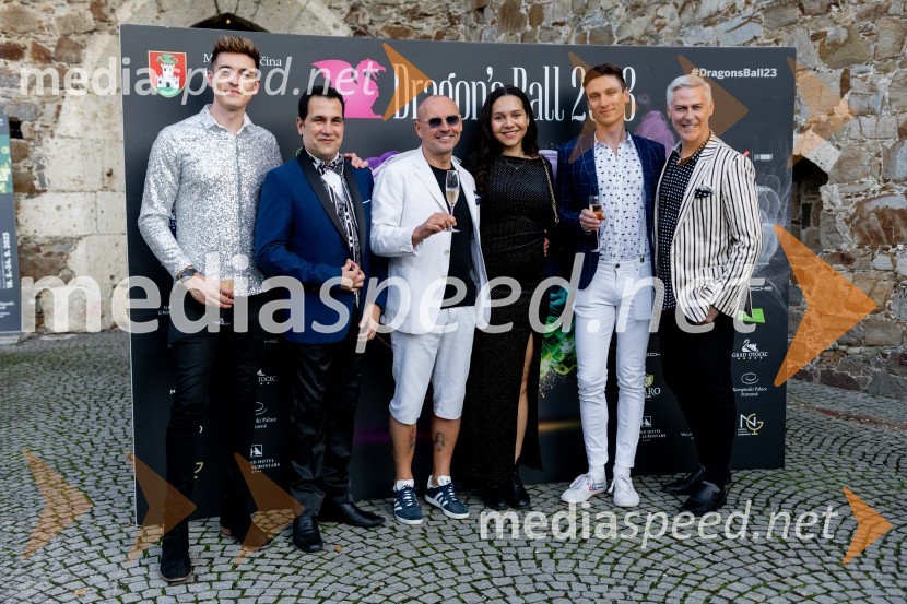  Doug  Armstrong;  João  Annibale;  Simone Giorgi;  Mikaela Rose  Mpouma;   Nejc Jus,  vodja raziskav pri WTTC;  Marcelo FassinaLjubljanski grad gostil Dragon's Ball 2023