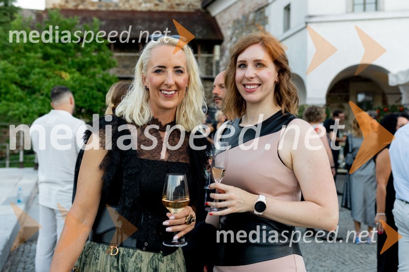  Ula Spindler, partnerica in direktorica, Pristop;  Maša Butara, Outfit7Ljubljanski grad gostil Dragon's Ball 2023