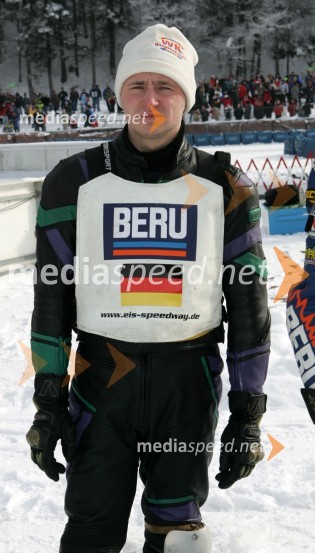 Anton Weber (Nemčija)SPEEDWAY NA LEDU, polfinale svetovnega prvenstva posameznikov, 2. dirka