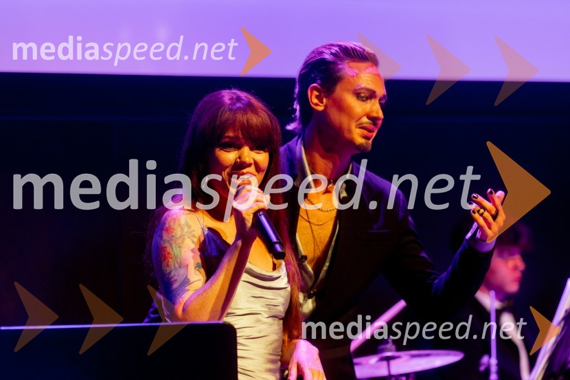  Jana Šušteršič, pevka, zmagovalka šova Slovenija ima talent 2014;  Luka Markus Štajer, pevec, igralecLjubljanski grad gostil Dragon's Ball 2023