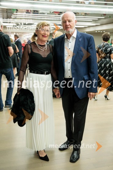  Nevenka Leban Orešič, pianistka, častna konzulka Republike Litve;  Ivan Leban71. Ljubljana Festival svečano zaključil Gewandhaus orkester Leipzig