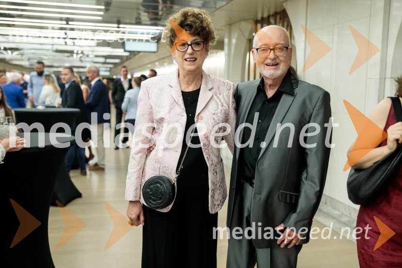  Viviana Vran;  Tomo Vran, akademski slikar71. Ljubljana Festival svečano zaključil Gewandhaus orkester Leipzig