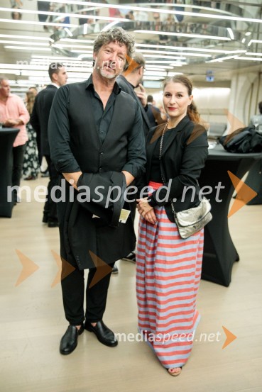  Renato Zanella, umetniški direktor ljubljanskega baleta;  Živa Ploj Peršuh, dirigentka71. Ljubljana Festival svečano zaključil Gewandhaus orkester Leipzig