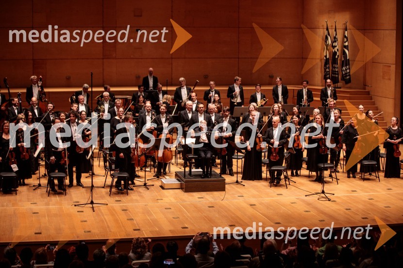  Herbert  Blomstedt, dirigent71. Ljubljana Festival svečano zaključil Gewandhaus orkester Leipzig