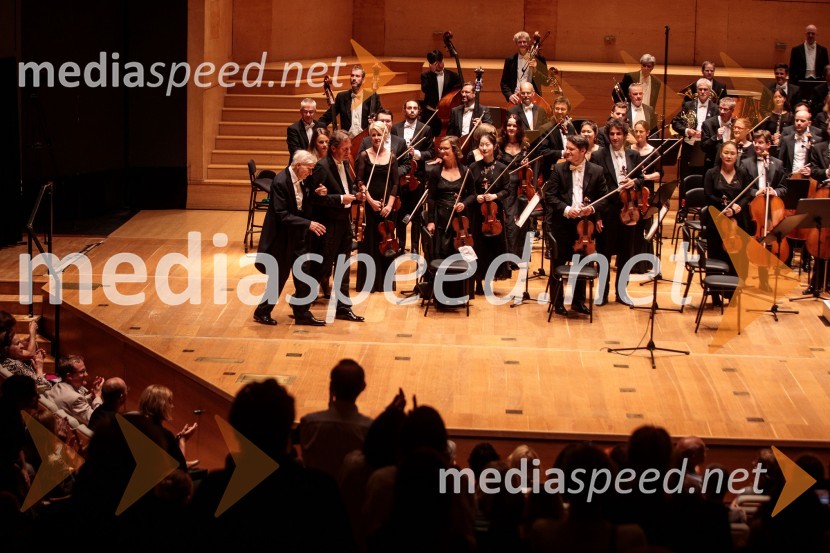  Herbert  Blomstedt, dirigent71. Ljubljana Festival svečano zaključil Gewandhaus orkester Leipzig