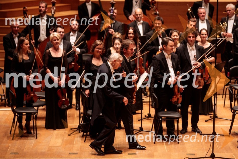  Herbert  Blomstedt, dirigent71. Ljubljana Festival svečano zaključil Gewandhaus orkester Leipzig