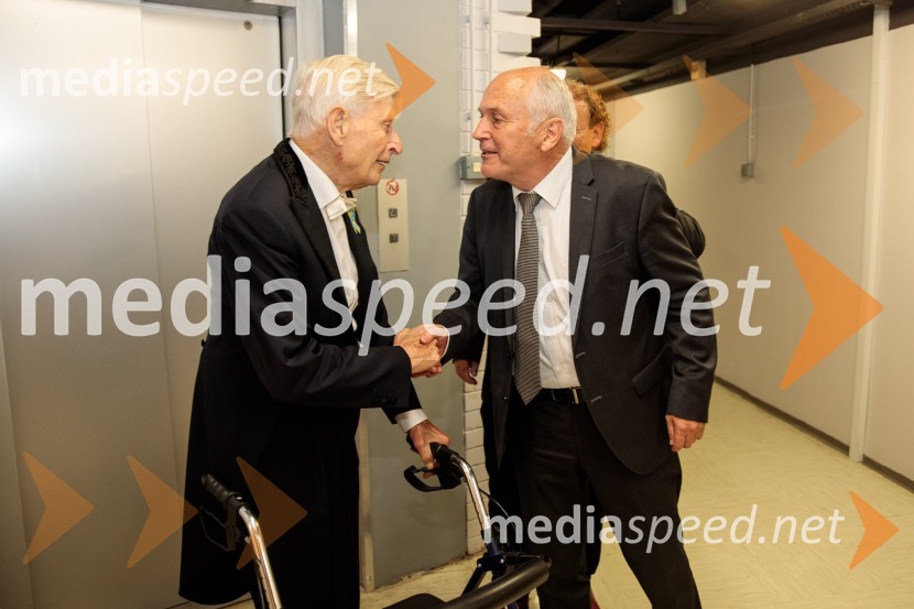  Herbert  Blomstedt, dirigent;  ... 71. Ljubljana Festival svečano zaključil Gewandhaus orkester Leipzig