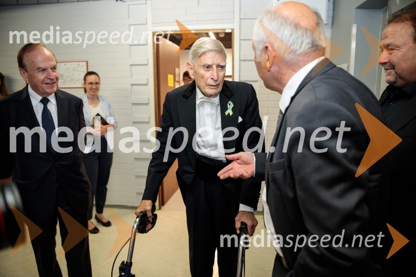  Herbert  Blomstedt, dirigent71. Ljubljana Festival svečano zaključil Gewandhaus orkester Leipzig