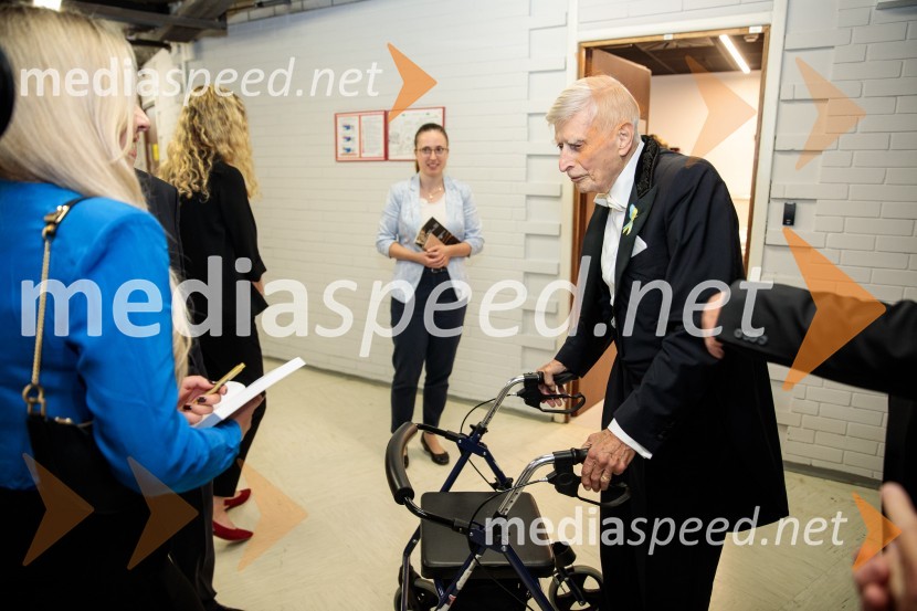  Herbert  Blomstedt, dirigent71. Ljubljana Festival svečano zaključil Gewandhaus orkester Leipzig