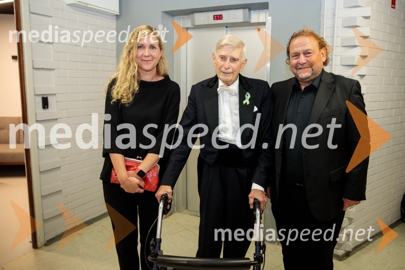  Natalie Kauther, veleposlanica, Nemško zunanje ministrstvo;  Herbert  Blomstedt, dirigent;  Darko  Brlek, direktor in umetniški vodja, Festival Ljubljana71. Ljubljana Festival svečano zaključil Gewandhaus orkester Leipzig