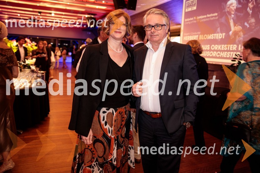 71. Ljubljana Festival svečano zaključil Gewandhaus orkester Leipzig