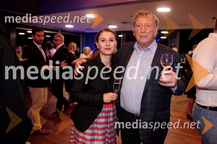  Živa Ploj Peršuh, dirigentka;  Uroš  Lajovic, dirigent Orkestra Slovenske filharmonije71. Ljubljana Festival svečano zaključil Gewandhaus orkester Leipzig