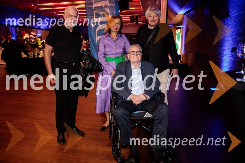  Marko Gorjanc, nekdanji ravnatelj/pomočnik ravnatelja SNG Drama Ljubljana;  ... ;  ... ;  Lovrenc Blaž Arnič, dirigent71. Ljubljana Festival svečano zaključil Gewandhaus orkester Leipzig