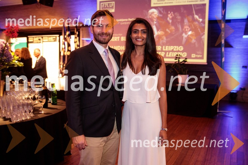 71. Ljubljana Festival svečano zaključil Gewandhaus orkester Leipzig