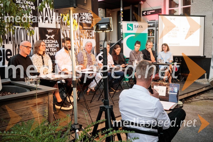  Goran Injac, umetniški vodja, Slovensko mladinsko gledališče;  Urška Brodar, dramaturginja, Slovensko mladinsko gledališče;  Dino Pešut, dramaturg in dramatik;  Andrej Rozman Roza,  igralec, pisatelj;  Marko Engelman, igralec;  Ana Duša, pisateljica;  Tjaša Črnigoj, režiserka;  Žiga  Divjak, režiser;  Sabrina  Železnik, zavod Emanat;  Tibor Mihelič Syed, direktor, Slovensko mladinsko gledališčePredstavitev 68. sezone Slovenskega mladinskega gledališča Ljubljana