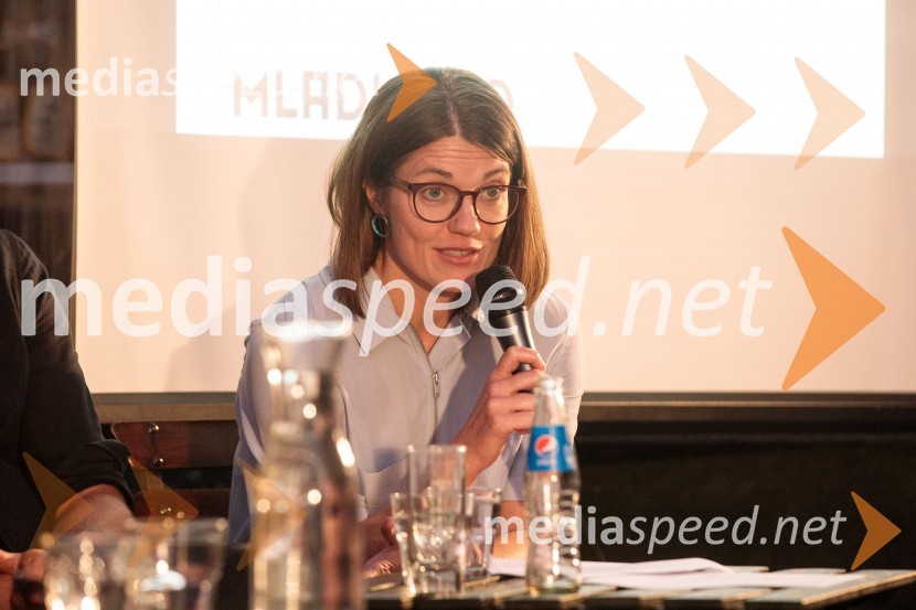  Sabrina  Železnik, zavod EmanatPredstavitev 68. sezone Slovenskega mladinskega gledališča Ljubljana