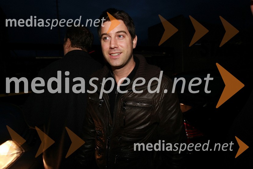 Sebastien Izambard, član skupine Il DivoIl Divo, koncert v Hali Tivoli